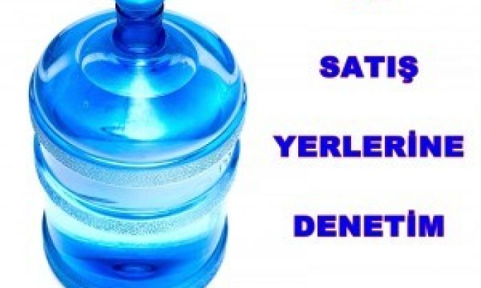 Zabıtadan Su Satış Yerlerine Denetim