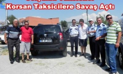 Selçuklu Taksiciler Korsan Taksicilere Savaş Açtı