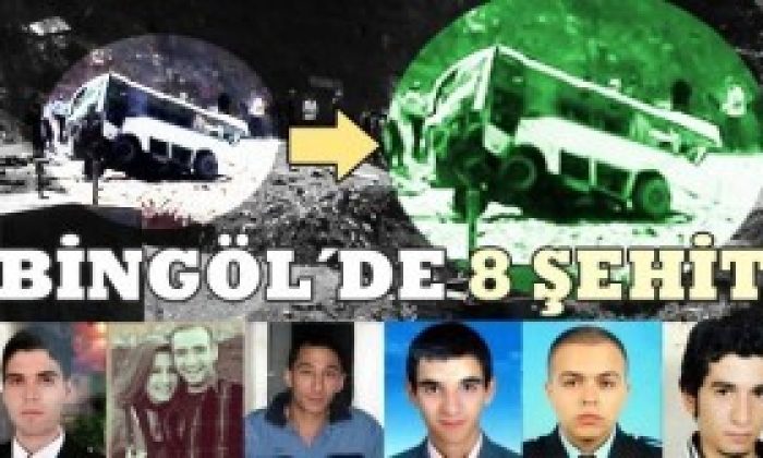 Bingöl’de Polise Saldırı: 8 Şehit