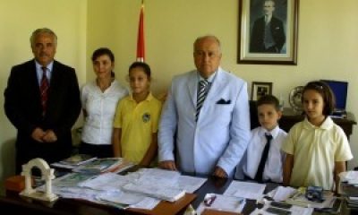 Öğrencilerden Kaymakam Boyacı’ya Ziyaret