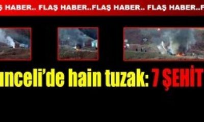 Tunceli’deki Patlamada 7 Güvenlik Görevlisi Şehit Oldu