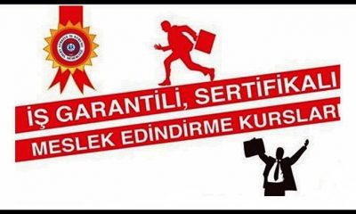 Meslek Edinmek İsteyenler İçin İstihdam Garantili Kurs Açılacak