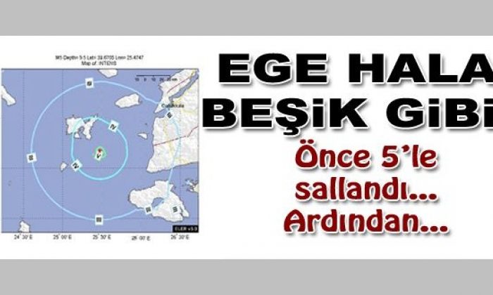 Ege Denizi Hala Beşik Gibi