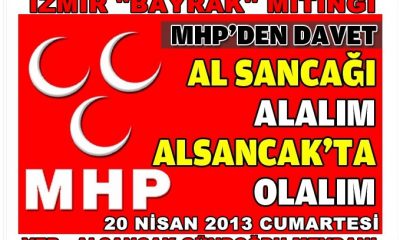 Bayrak Mitingine Davet