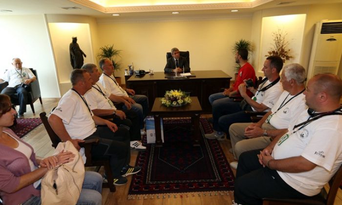 Kosovalı Dağcılardan Başkan Ülgür’e Ziyaret