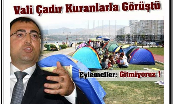 Vali Çadır Kuranlarla Görüştü