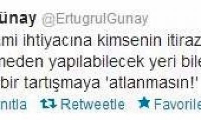 Günay’dan Erdoğan’a Çapulcu Yanıtı