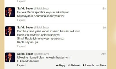 Herkes Rabia İşaretini Koysun Koymayanın…