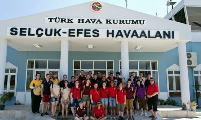 IACE Öğrencileri  THK Selçuk-Efes Havaalanını Gezdi