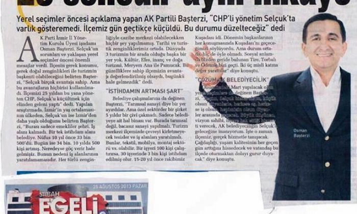 Başterzi: 25 Senedir Aynı Hikaye