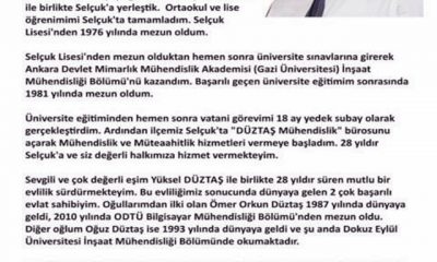 Düztaş Neden Aday Olduğunu Açıkladı