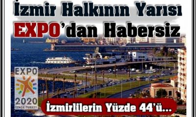 İzmir Halkının Yarısı EXPO’dan Habersiz