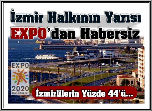 İzmir Halkının Yarısı EXPOdan Habersiz