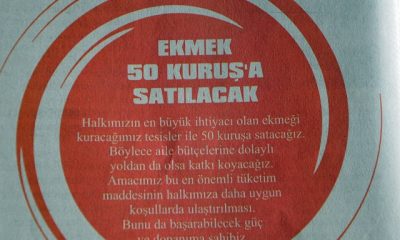 Görür: Ekmek 50 Kuruş’a Satılacak