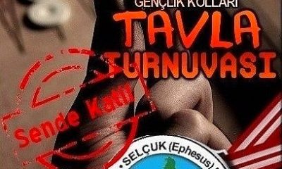 Ödüllü Tavla Turnuvası Başlıyor
