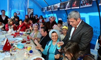 Ülgür Etkinlik Çadırında Tavuk-Pilav Dağıttı