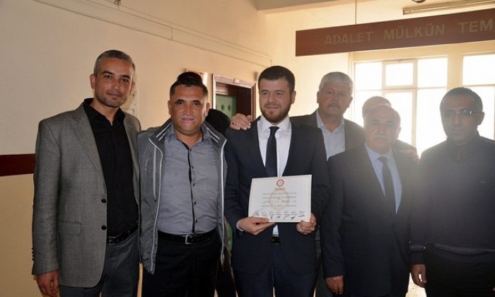 Selçuk Belediyesi’nin MHP’li Meclis Üyeleri Mazbatalarını Aldılar