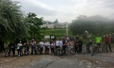 Bisikletçiler Artemis Kutsal Yolunda