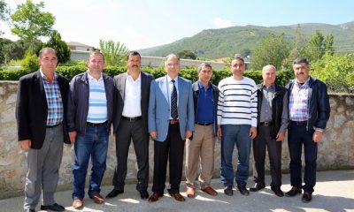 Başkan Yeni Mahalle Muhtarlarıyla