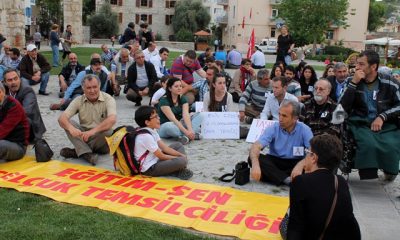 Selçuk’ta Soma Protestosu