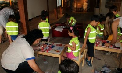 Kumaştan Mozaik Sergisi Miniklerin Gözdesi Oldu