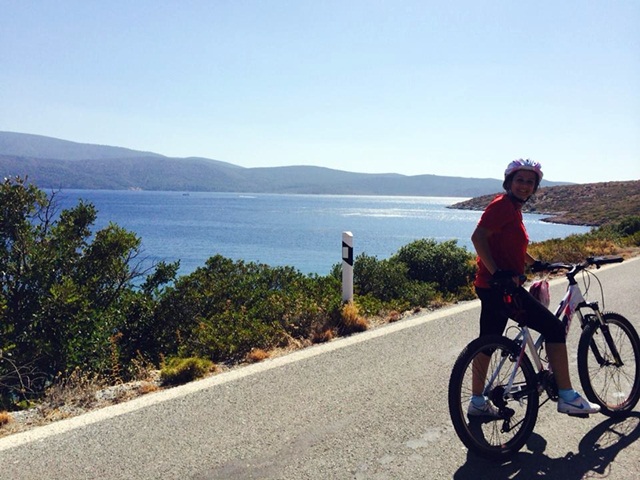 Türk Bisikletçiler Yunanistanda İlgi Topladı (2)