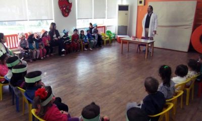 Minikler ağız ve diş sağlığı konusunda bilgilendi