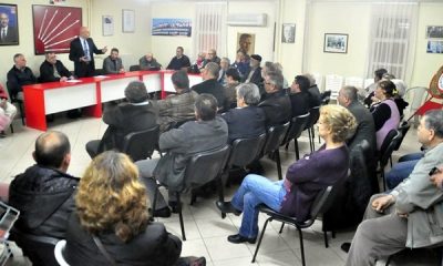 Aksünger CHP İlçe Başkanlığını ziyaret etti