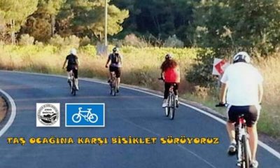 Zirve Bisiklet Takımı Taş Ocağına Karşı Bisiklet Sürüyor