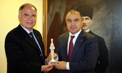 Arnavutluk Büyükelçisi’nden sıcak ziyaret