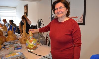 Başkan eşi kursiyer oldu
