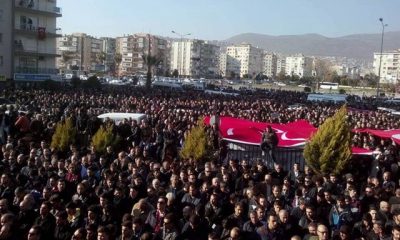 Ege’de Bir Yiğit, Şehit Fırat Çakıroğlu’nu Uğurladık