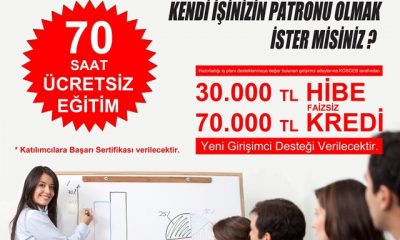 Girişimcilik Eğitimleri Kayıtları Başladı