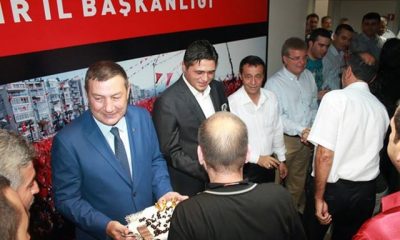 MHP İzmir’de 2 yeni vekille bayramlaşma