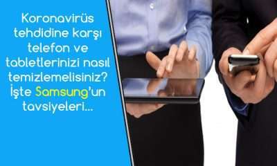 Koronavirüs tehdidine karşı telefon ve tabletlerinizi nasıl temizlemelisiniz?