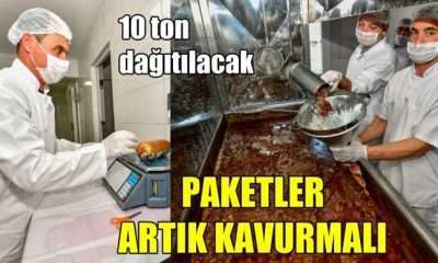 Büyükşehir gıda paketlerine kavurma da ekledi