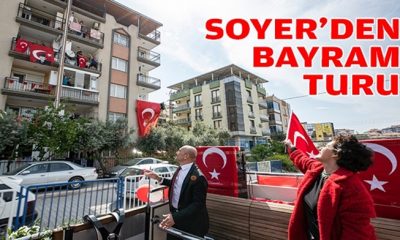 Başkan Soyer’den sokak sokak bayram turu!