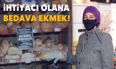 Torbalı da ihtiyaç sahibine bedava ekmek: ‘Biz birlikte güzeliz”