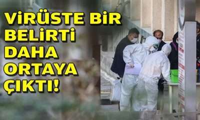 Koronavirüs salgınında bir belirti daha ortaya çıktı