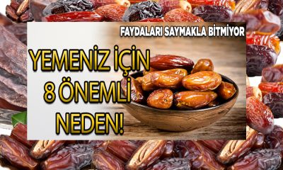 Hurma Yememiz İçin 8 Önemli Neden!