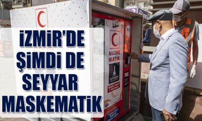 İzmir’de seyyar maskematikler hizmete giriyor!