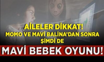 Aileler dikkat! Mavi Balina ve Momo’dan sonra şimdi de Mavi Bebek çıktı! Çocukların korkulu rüyası!