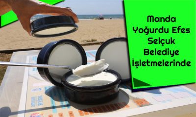 Manda Yoğurdu Efes Selçuk Belediye İşletmelerinde