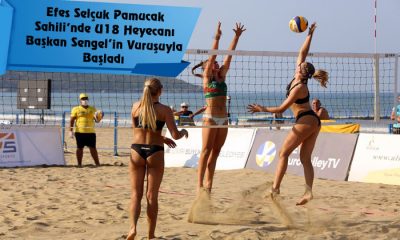 Efes Selçuk Pamucak Sahili’nde U18 Heyecanı Başkan Sengel’in Vuruşuyla Başladı