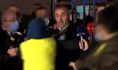 Albayrak’a saldırı! Rambo Okan, sarı kırmızılı yöneticinin üzerine yürüdü