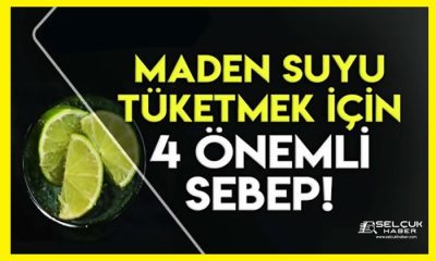Maden Suyu Tüketmek İçin 4 Önemli Sebep!
