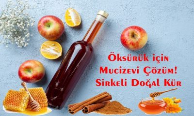 Öksürük için Mucizevi Çözüm! Sirkeli Doğal Kür