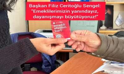 Başkan Filiz Ceritoğlu Sengel: “Emeklilerimizin yanındayız, dayanışmayı büyütüyoruz!”