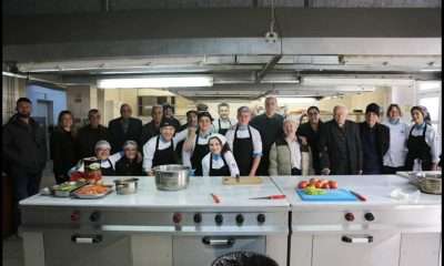 Akıncılar Huzurevi Sakinleri Liseli Aşçılarla Yemek Yarışması Yaptı