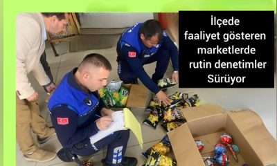 Efes Selçuk’ta marketlerde gıda denetimi: Son kullanma tarihi geçen ürünler imha edildi